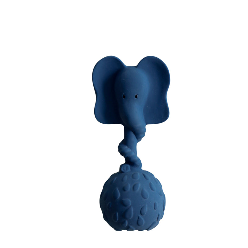 Rattle Elephant - Blue