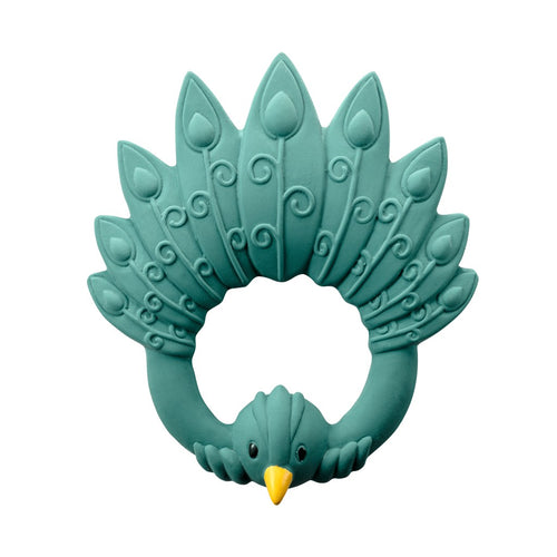 Teether Peacock - Green
