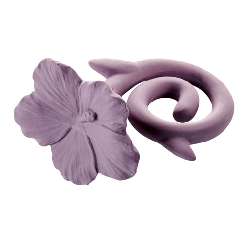 Teether Hawaii Flower - Purple